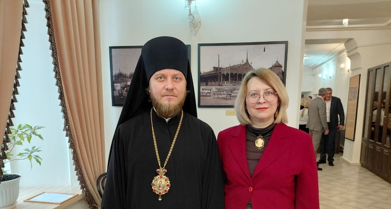 ВСТРЕЧА ЕПИСКОПА СЕРАФИМА С ПРЕДСЕДАТЕЛЕМ РЕГИОНАЛЬНОГО ОТДЕЛЕНИЯ 